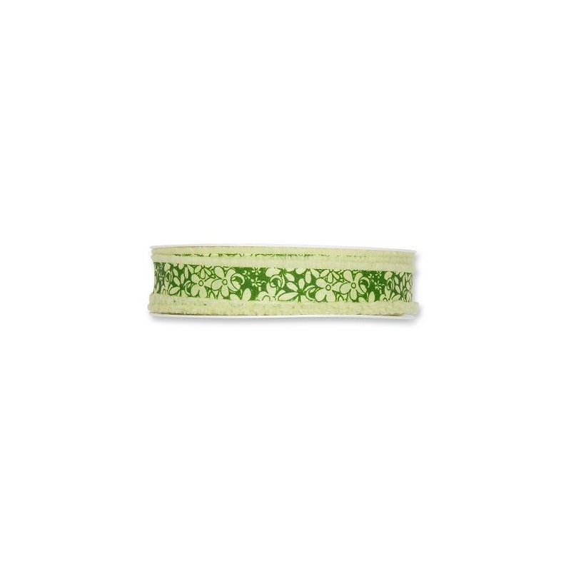 RUBAN FANTAISIE 18MM X 20M bord frange