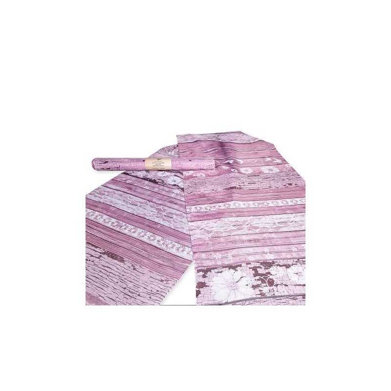 ROULEAU TISSU IMPRIME FLEUR 46CM X 250CM