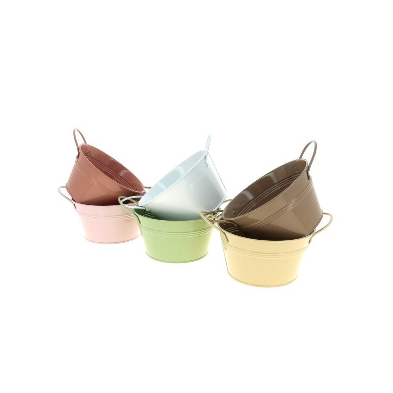 ZINC-BASSINE couleur 015 H08CM à la pièce