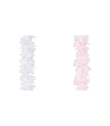 GUIRLANDE DE FLEURS TEXTILE 2M 120 fleurs /1P