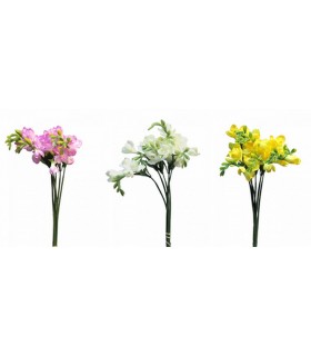 FLEUR FREESIA 6 TIGES H46CM /1P