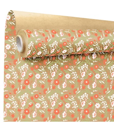 PAPIER KRAFT IMPRIME ETANCHE 79X25M