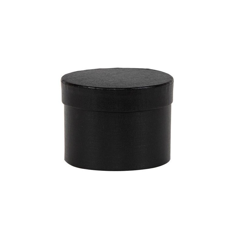 BOITE CARTON RONDE 09 H6.5CM à la pièce