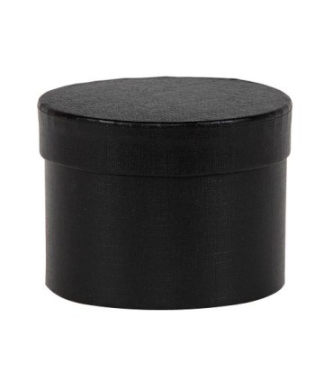 BOITE CARTON RONDE 09 H6.5CM à la pièce