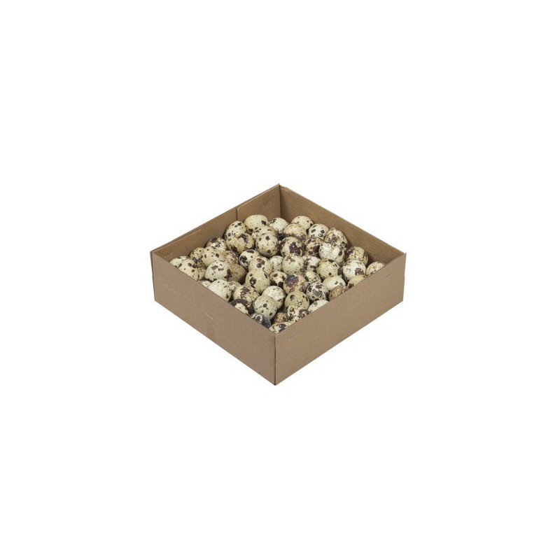 OEUF DE CAILLE 3CM BOITE 100P