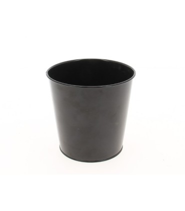 ZINC-POT ORCHIDEE NOIR 013 H12.5CM pièce