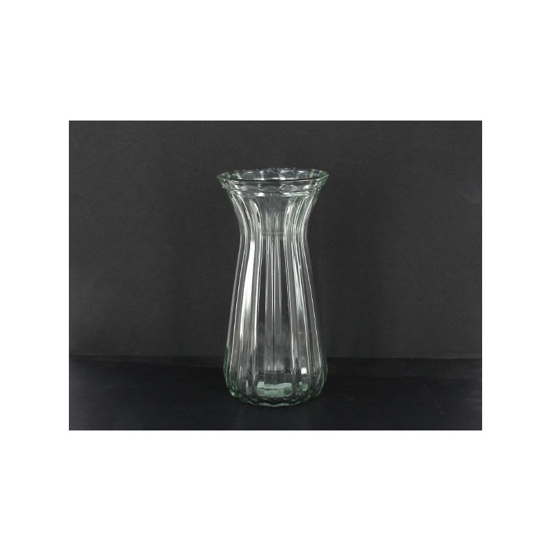 VERRE VASE RESSERE 010.7 H22CM les 6P