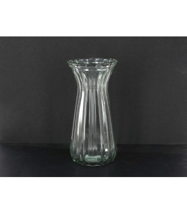 VERRE VASE RESSERE 010.7 H22CM les 6P