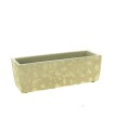 JARDINIERE BEIGE TACHE 27X7 H6.5CM les 6P