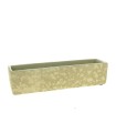 JARDINIERE BEIGE TACHE 20X7 H06.5CM les 6P