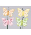 PAPILLON BOIS Diam.08cm /12P