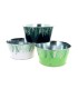ZINC-POT VEGETAL 019.5 H10CM les 12P
