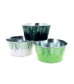 ZINC-POT VEGETAL 019.5 H10CM les 12P