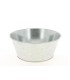 ZINC-BASSINE naturel 020 H9CM SANS ANSE / 1 PIECE