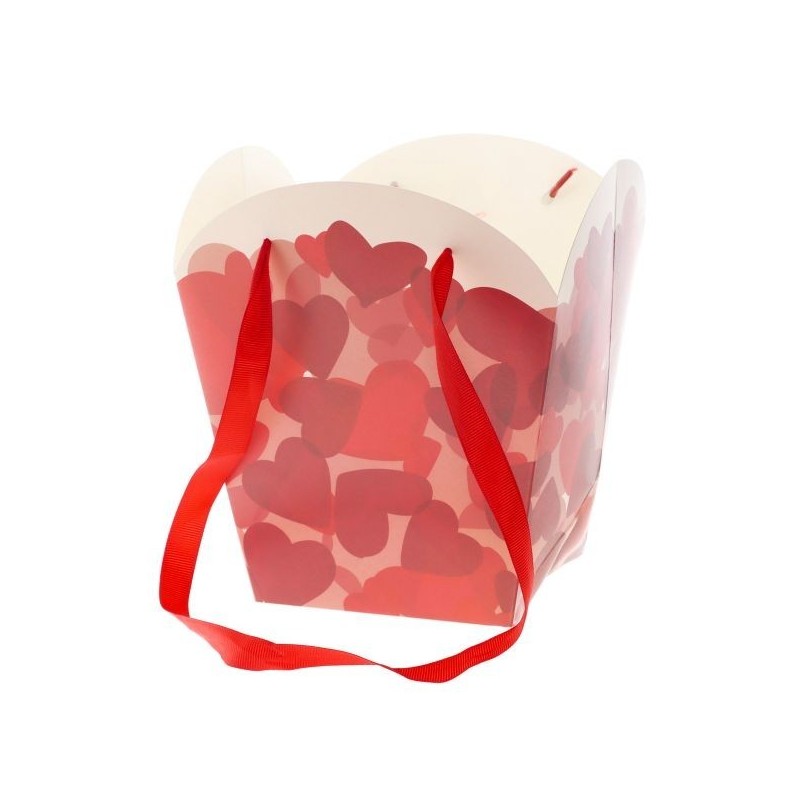 SAC "SWEET HEART" H20CM les 10P