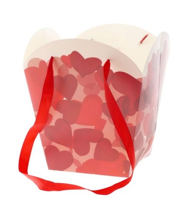 SAC "SWEET HEART" H20CM les 10P