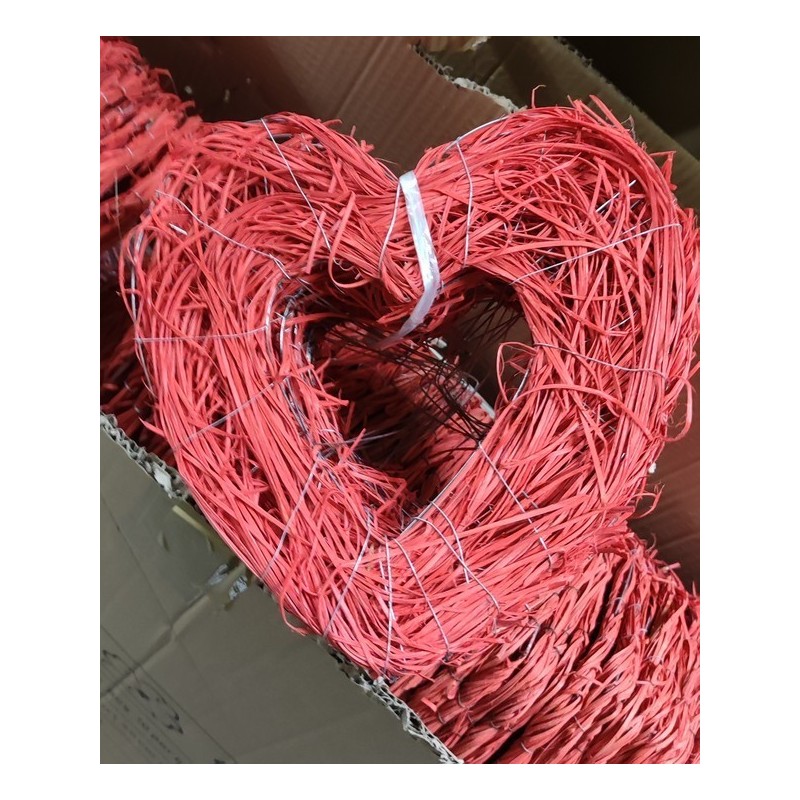 PORTE-BOUQUET OSIER COEUR les 10P