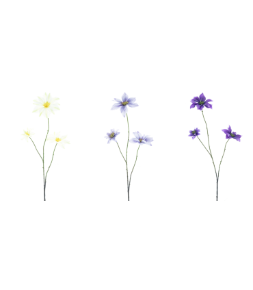 FLEUR JEWL CLEMATIS H89CM piece