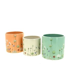 C.POT FLEURETTE 013 H12.7CM les 6P