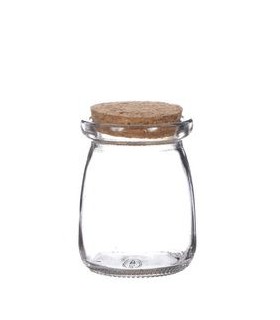 VERRE BOCAL avec LIEGE 09CM H12.5CM/12P