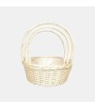 CORBEILLE OSIER NATUREL O42-32 SET DE 3P