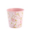 ZINC-POT FLEUR CERISIER O13CM /12P