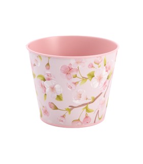 ZINC POT FLEUR CERISIER O11.5CM /8P
