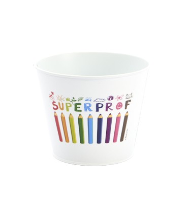 ZINC-POT CRAYON O11.5 H09CM /8P