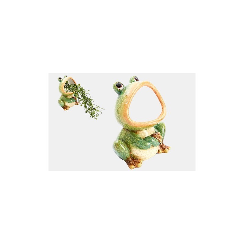 POT GRENOUILLE H21CM /2P