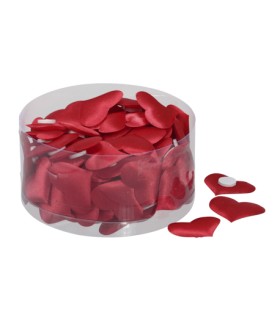 COEUR ROUGE STICKER 28X32MM /100P