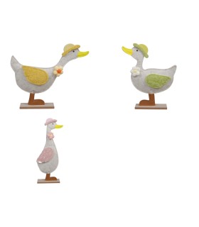 OIE FEUTRINE SUR SOCLE FEUTRINE