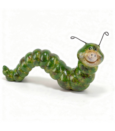 CHENILLE CERAMIQUE VERTE 17.5X4.5X10.5 /8P