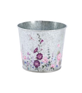 ZINC-POT FLEURETTE 011.5CM les 10P