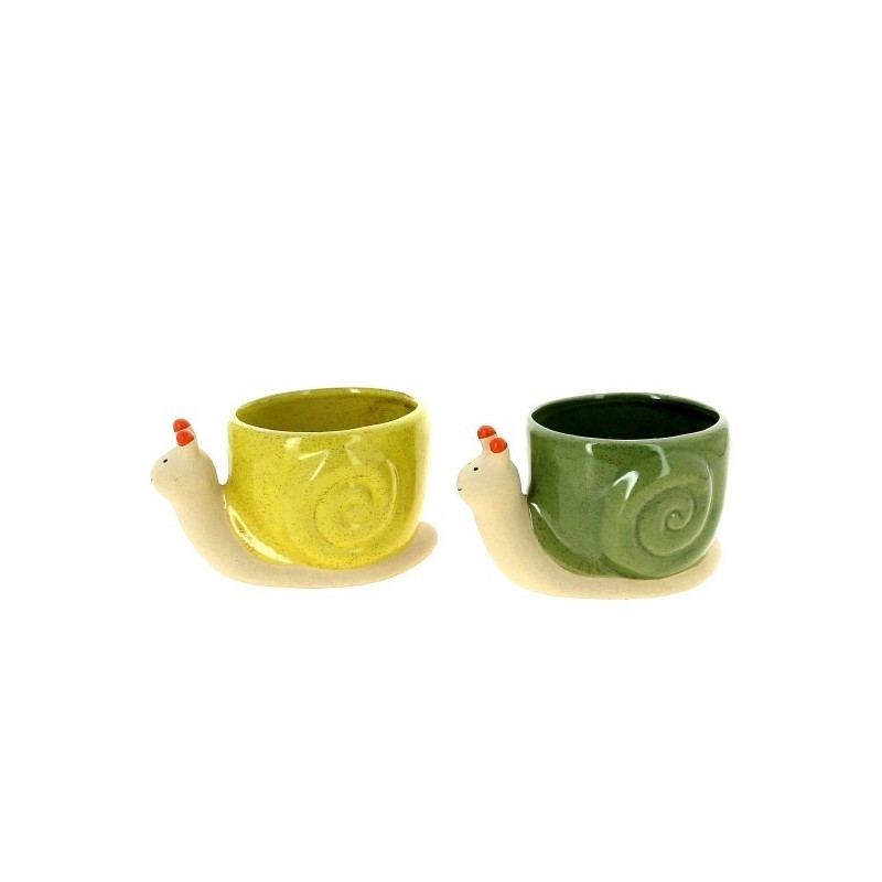 C.POT ESCARGOT 010 H08.5CM les 6P