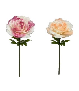 FLEUR ROSE à la tige 050 H130CM