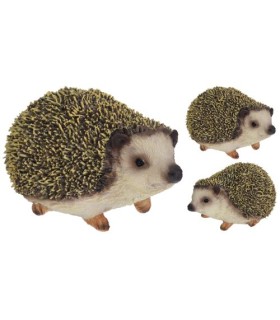 HERISSON RESINE 14.5X9.5X8CM à la pièce