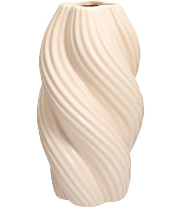 VASE DOLOMITE TWIST H24CM à la pièce