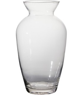 VERRE VASE OGIVE H26CM les 6P