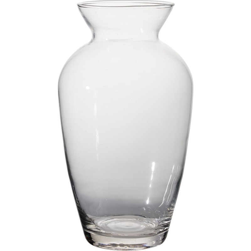 VERRE VASE OGIVE H26CM les 6P