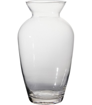 VERRE VASE OGIVE H26CM les 6P