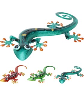 LEZARD MEATL 45CM ASSORT.les 3P