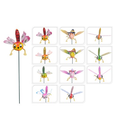 INSECTE SUR RESSORT PIQUE les 12P