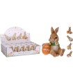LAPIN AVEC OEUF 10CM COFFRET les 24P