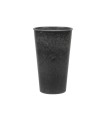 VASE POLYPRO NOIR H24 O15CM /1P