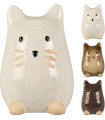 CHAT PORCELAINE VERNIS Ass/12P
