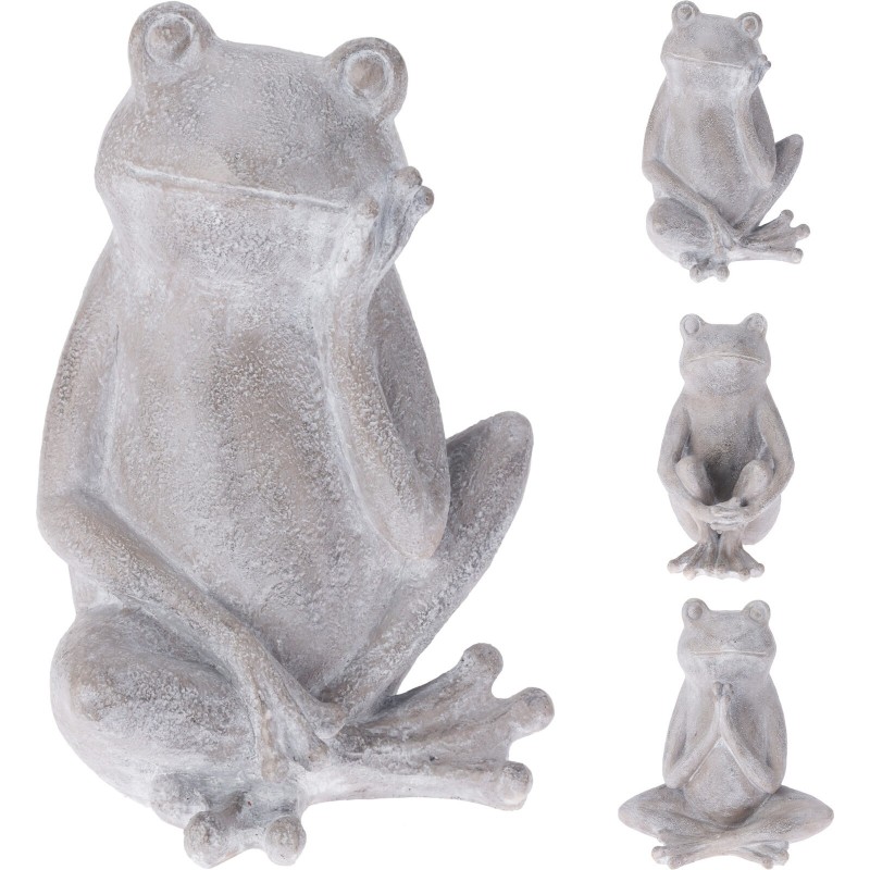 GRENOUILLE RESINE ASSIS H30CM /3P