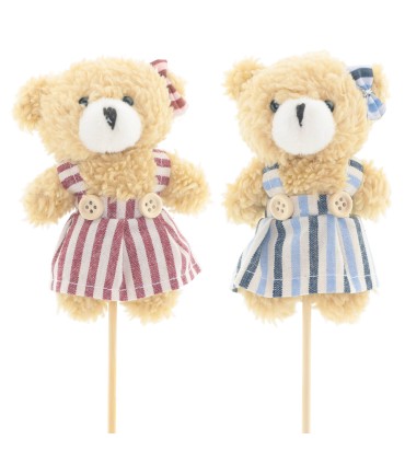 PIQUE OURS SALOPETTE H50CM les 25P