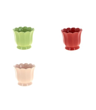 C.POT TULIPE 013.3 H12CM les 6P