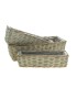 JARDINIERE OSIER GRIS BORD TRESSE SET 3P