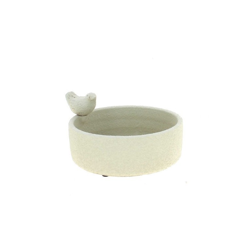BAIN D'OISEAU BLANC 020 H06CM les 4P